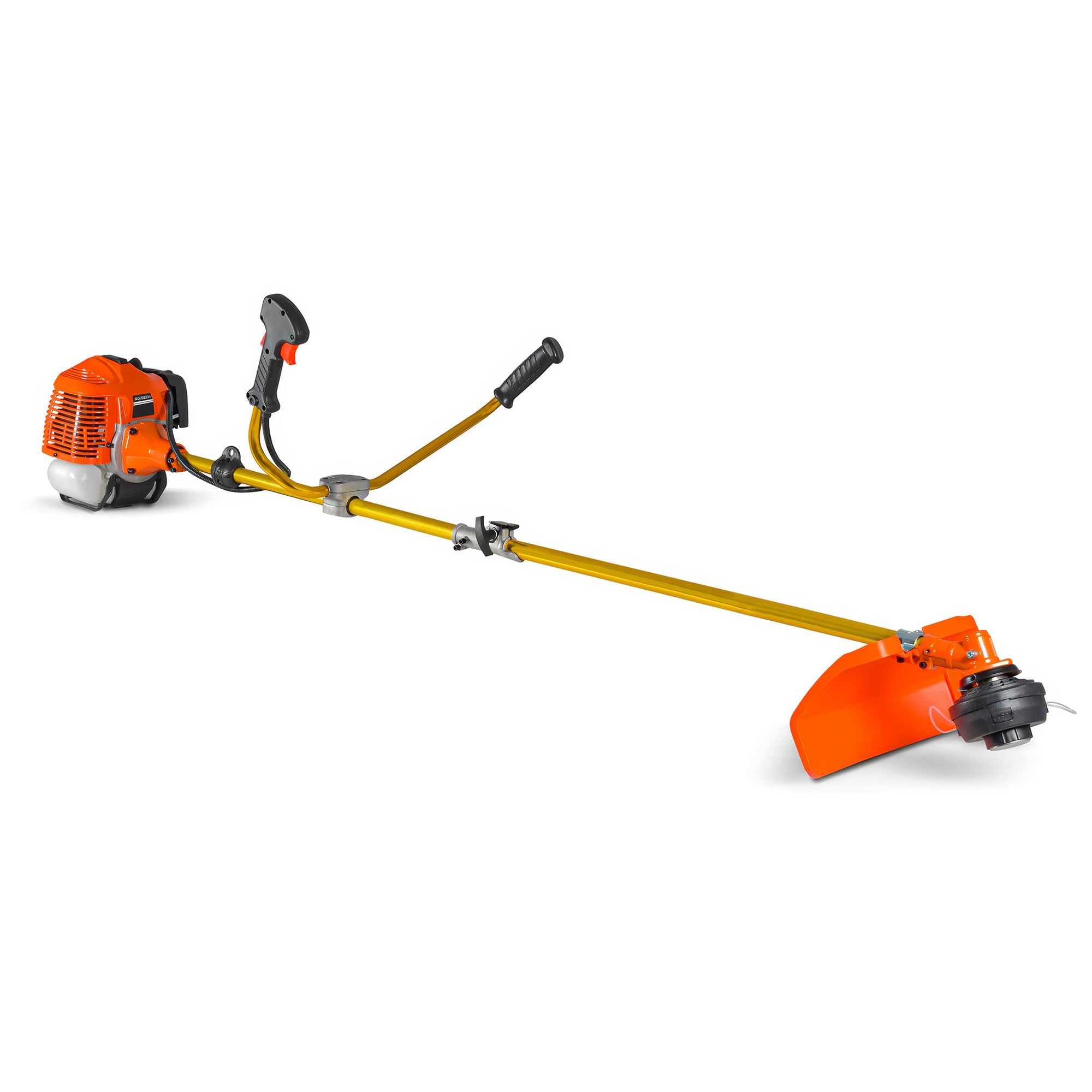 Desbrozadora 6-en-1 Motor 62cc con Cuchillas y Protector de césped Profesional