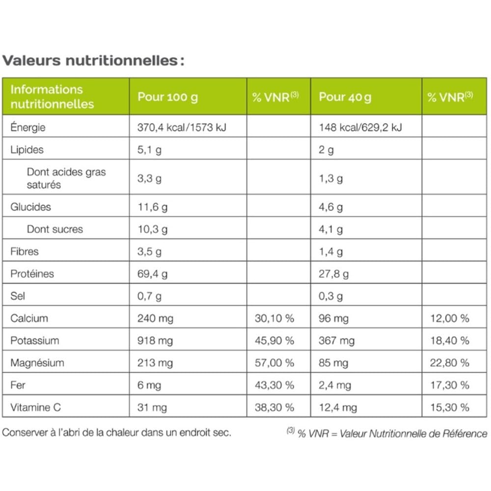 PROTEINE WHEY NATIVE ENERGETIQUE ATLET Cacao 450g