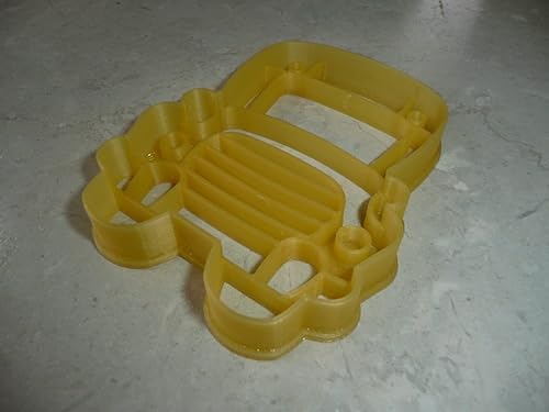 Miniatura 4 de CORTADOR DE GALLETAS DETALLADO ESTILO DE LA VISTA DETALLADA DEL AUTOBÚS ESCOLAR HECHO EN USA PR4959