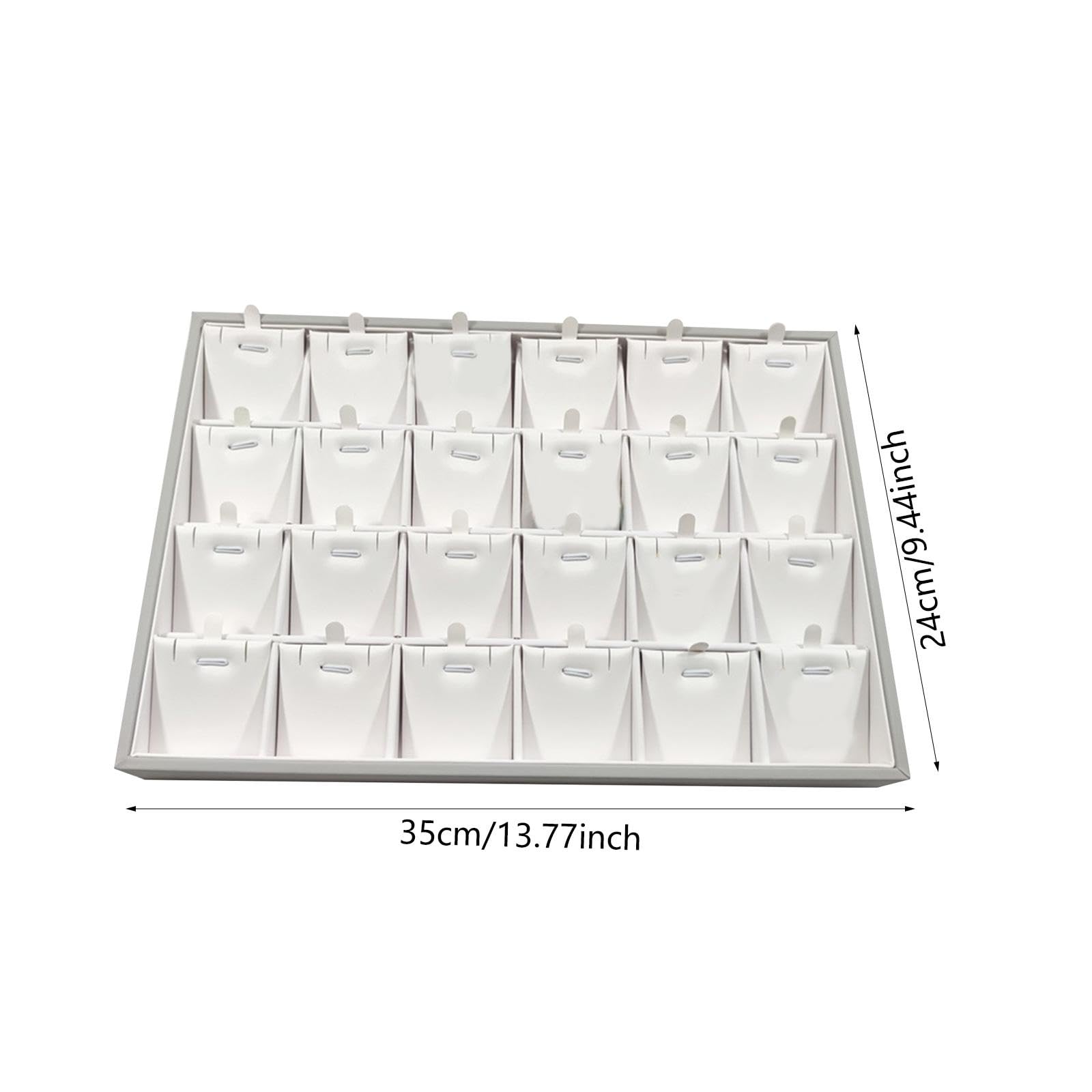 Caja de Almacenamiento de Bandeja de Joyería, Organizador de Almacenamiento de Y Collares, Bandeja Organizadora de Collares Y Colgantes, para T, c, universal