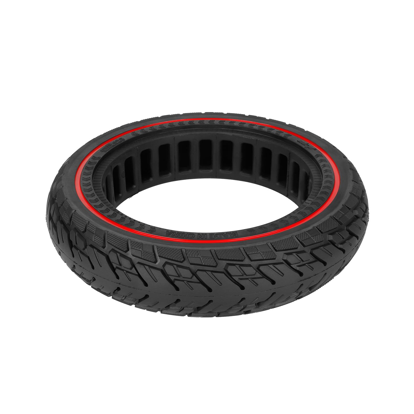 Prodrocam 80/65-6 banden massief rubber 255 x 80 banden 10 x 3 reservebanden 10 inch massief rubberen banden voor Joyor Y8-S/Kukirin G2 Max/Kugoo M4 Pro elektrische scooter massieve banden (2 stuks