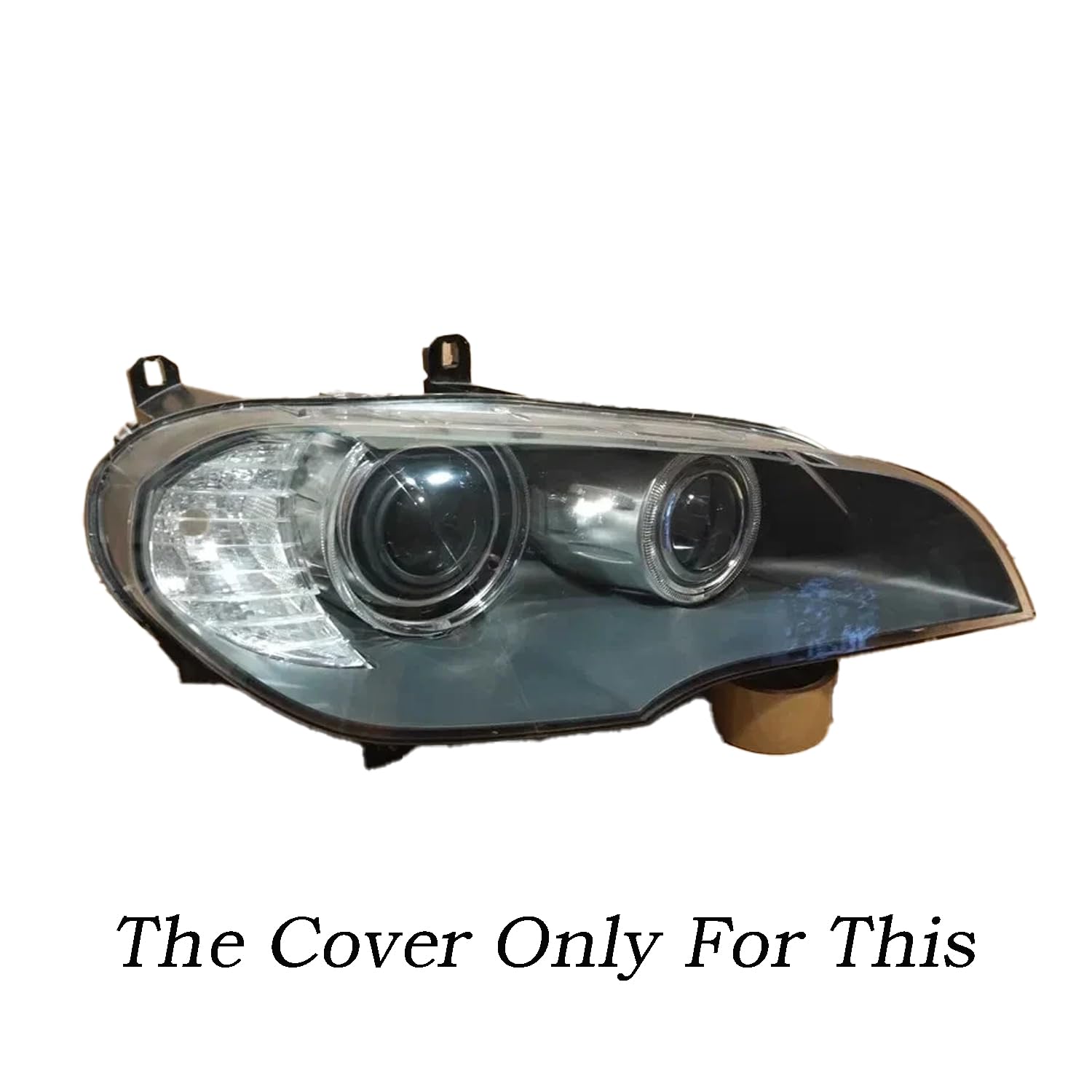 Cache-poussière de phare EHLTE pour BMW X5 E70 2006-2010 147354010 capuchons de feux de route