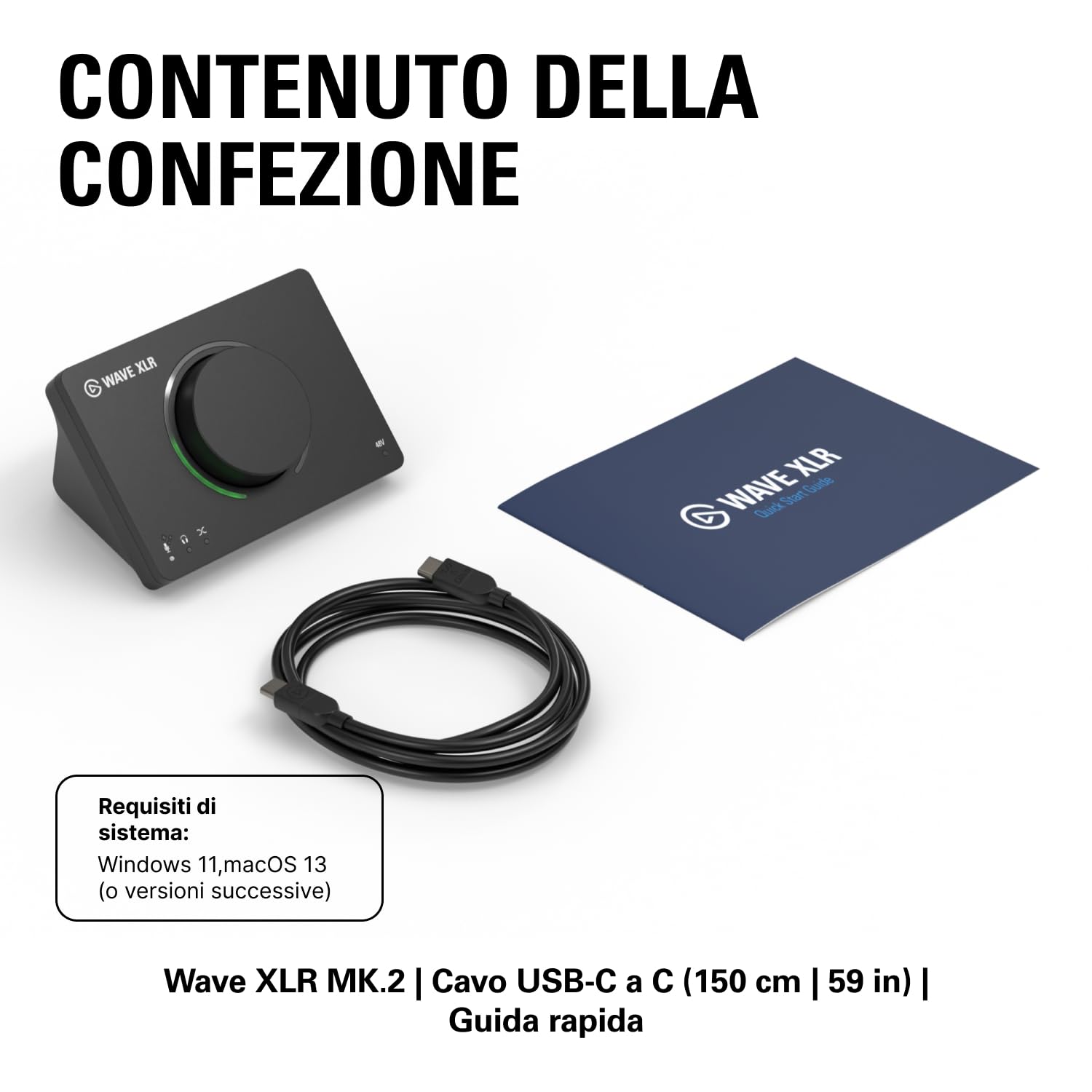Elgato Wave XLR MK.2, interfaccia audio USB e mixer DSP