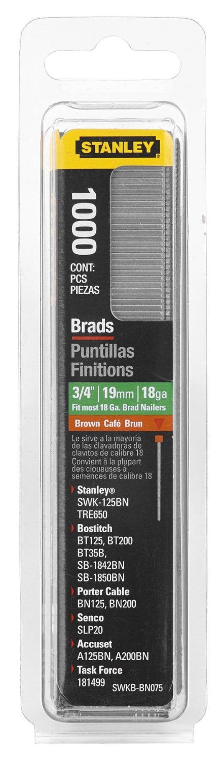 Stanley Outils - main 1000 .75 po Brad Nails SWKBN075