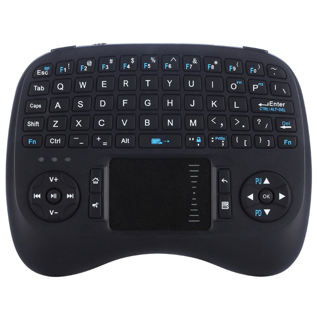 iPazzPort (2017 Updated Version) Mini Wireless Keyboard with Backlit and Touchpad for Android TV Box and Raspberry Pi 3 and HTPC KP-810-21TL