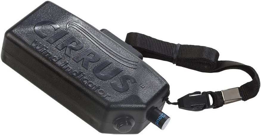 Cirrus Multifunctional Rechargeable Hunting Wind Indicator with Red & White LEDs, Built in 2200 mAh Power Bank & Battery Meter