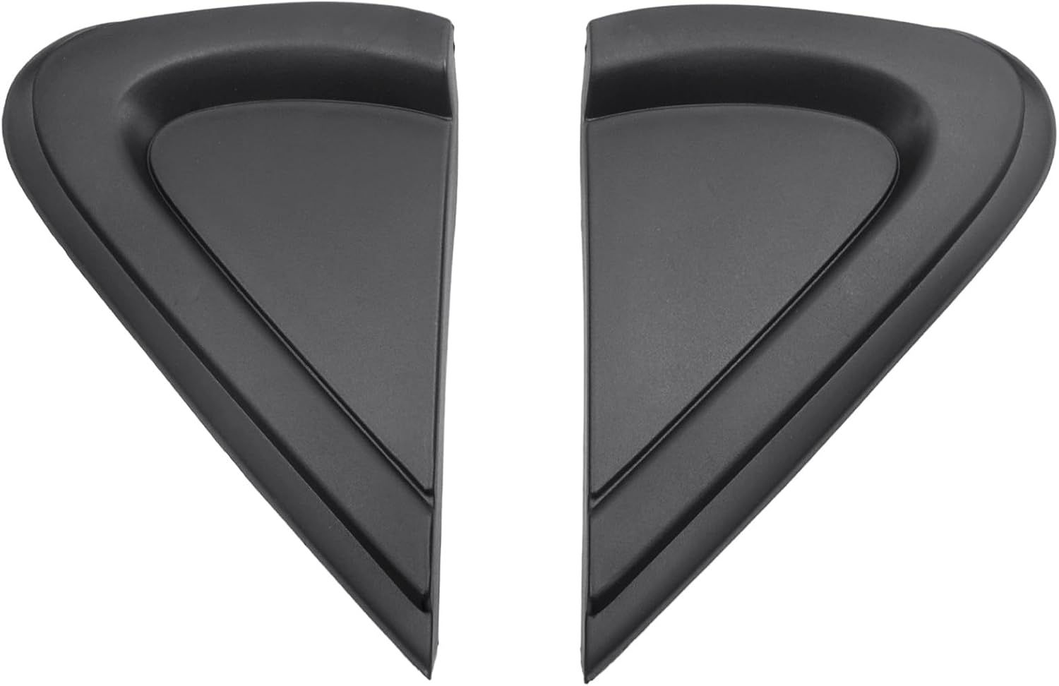 Car Mirror Corner Triangle Cover Pillar Trim Front Driver & Passenger Fit for Chevrolet Cruze 2017 2018 2019 Replacement for 84106817 84106818 23446490 84041668 23446491 84041669