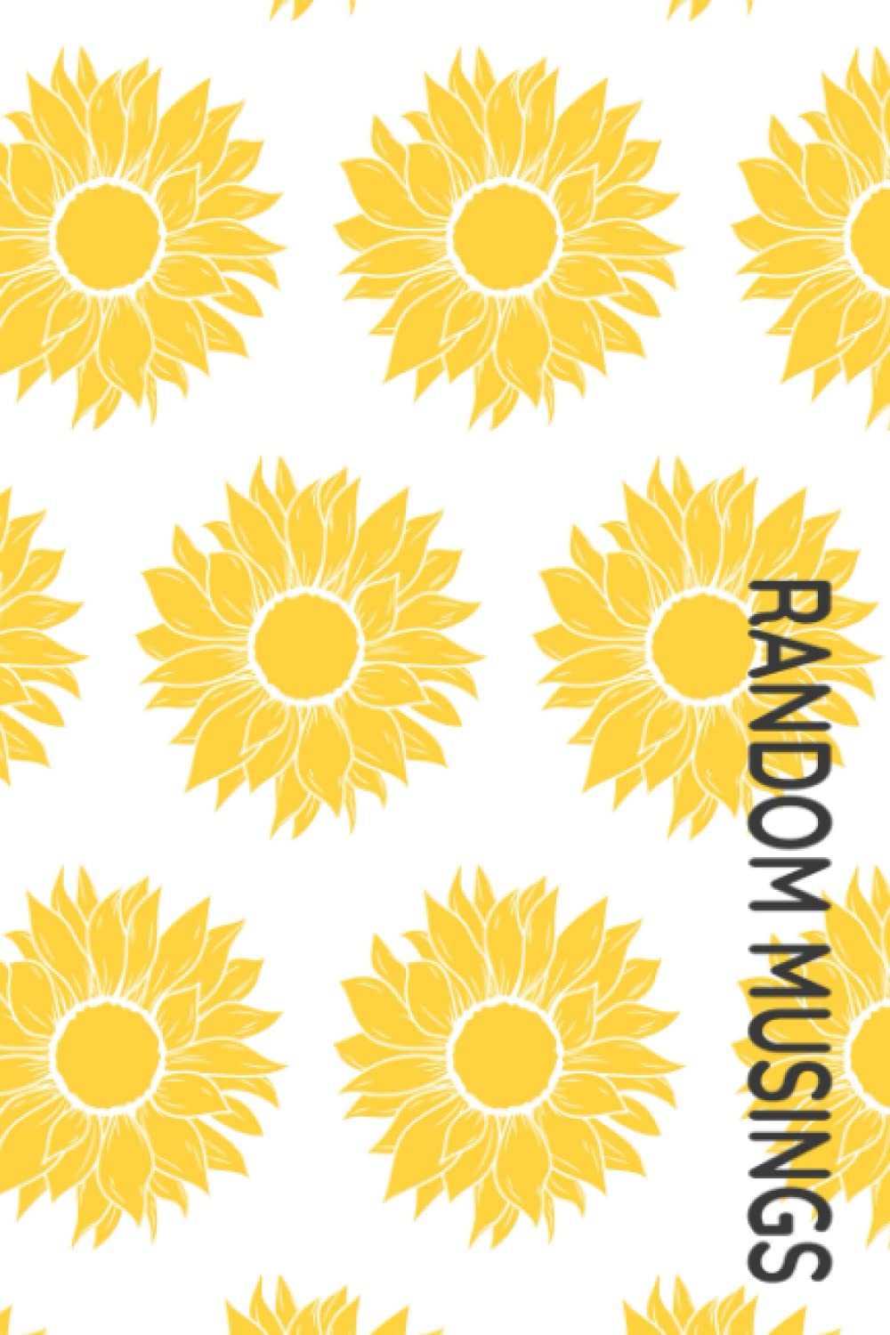 NOTEBOOK:Journal-Notebook-Jotter-SUNFLOWERS