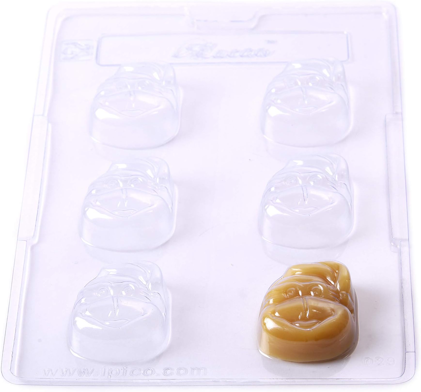 Cacao | Grinch Chocolate Mould 6 Cavity
