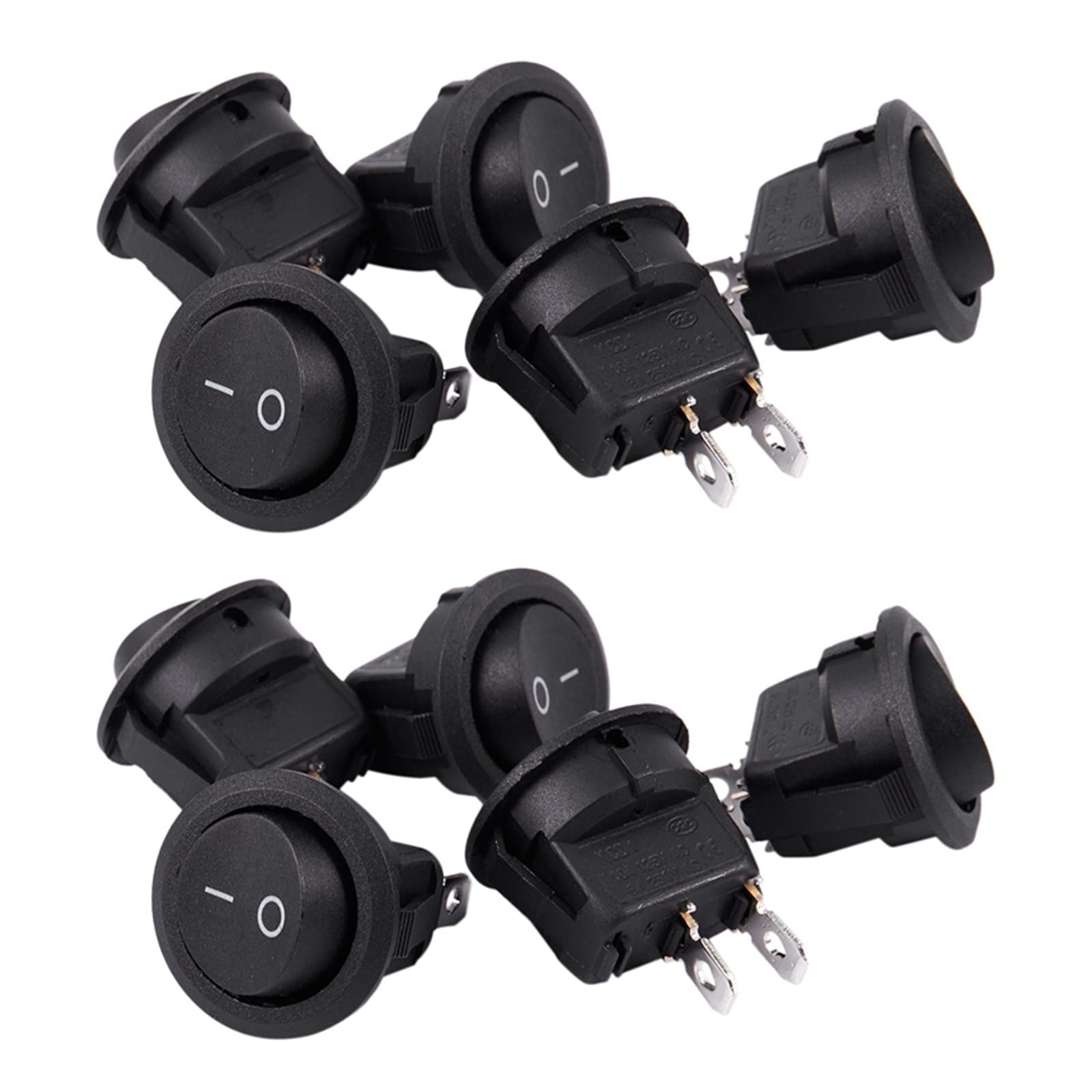 Cres Cor 0808-116K ROCKER SWITCH7/8 X 1-1/2 DPST for Crescor - Part# 0808-116K (0808-116K)