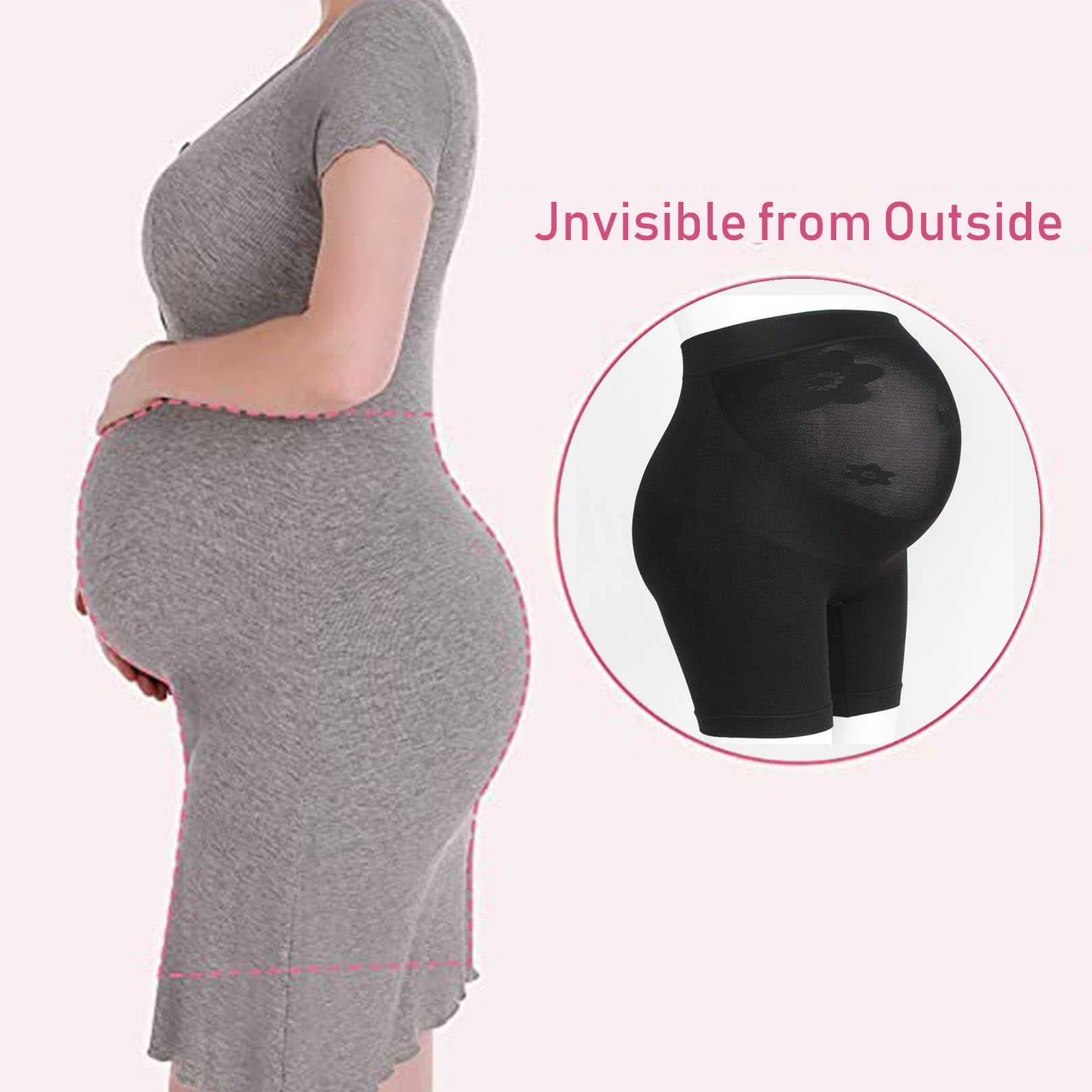 LYGXWJFC Certificación de Seguridad Ropa Interior de Maternidad para Mujer, Cintura Alta, Bragas para el Vientre, Ropa Interior para Embarazo, Paquete de 2