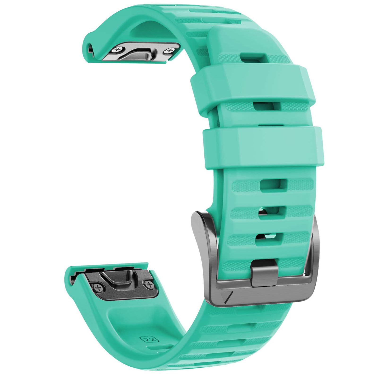 NotoCity Corrra para Garmin Fenix 7/6/5/6 Pro/7 Pro/5 Plus, Quickfit 22mm Correa para Garmin Fenix 8/8 pro 47mm, Forerunner 965/955/935, Nylon Correas para Epix Gen 2, Quatix 7/6/5(Negro) — view 20