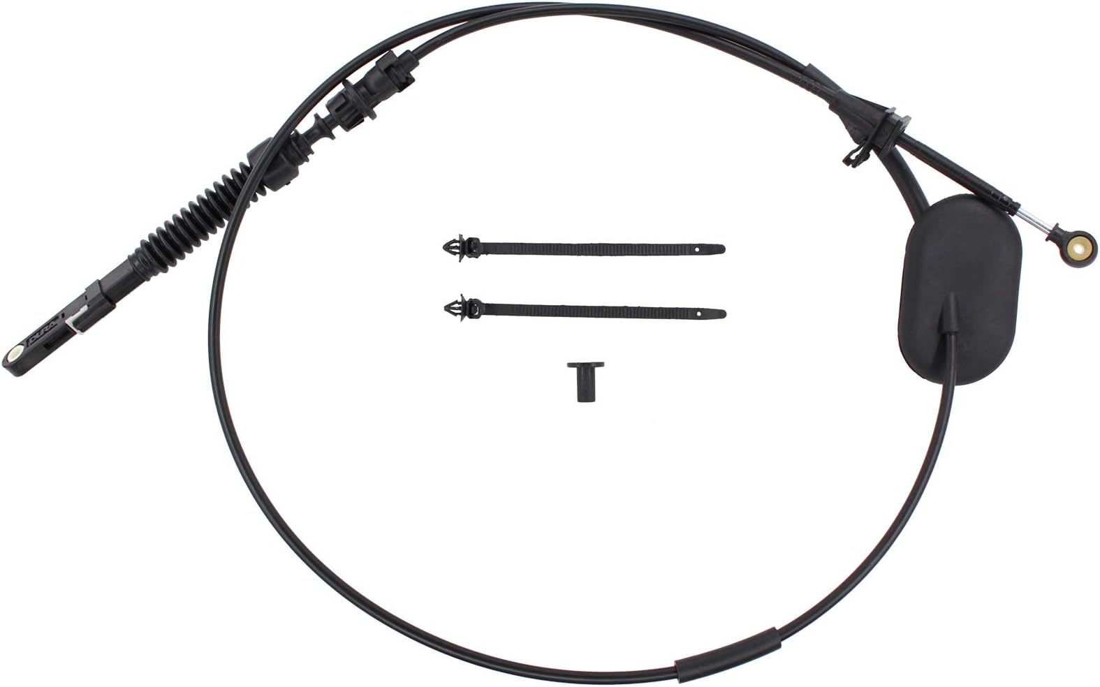 NewYall Automatic Transmission Shift Cable for Rainier 2004-2007, SSR 2003-2006, Trailblazer 2002-2009, Envoy 2002-2009, Ascender 2003-2008, Bravada 2002-2004, 9-7x 2005-2009