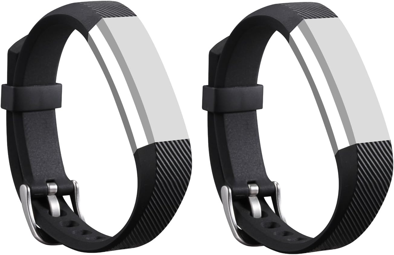 I-SMILE Newest Replacement Wristband with Secure Clasps for Fitbit Alta/Fitbit Alta HR Only(No Tracker, Replacement Bands Only)