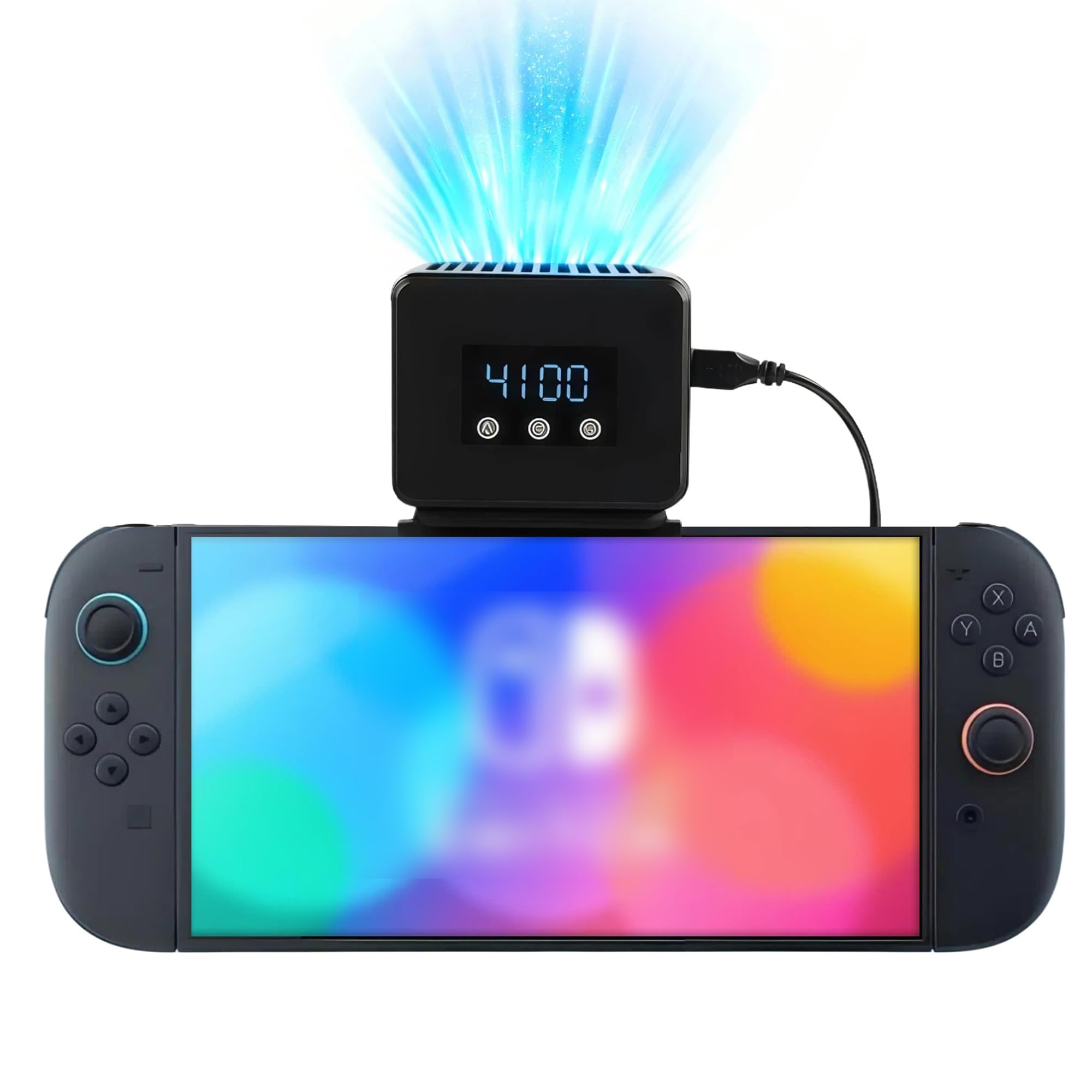 Amazon.co.jp: Switch 2冷却ファン スイッチ 2対応 温度表示 ハイ