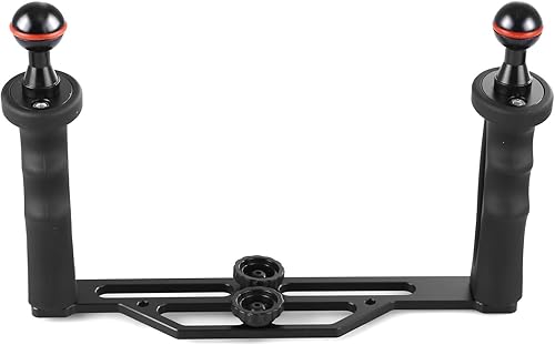 Miniatura 2 de Bandeja estabilizadora de luz de video subacuática, bandeja de aluminio ligera para GoPro OSMO y cualquier otra cámara con orificio de tornillo de