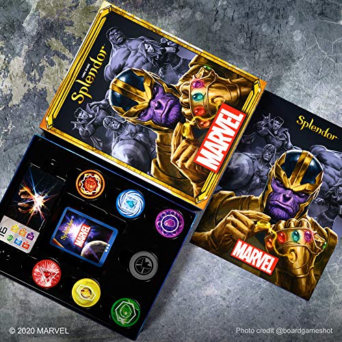 Marvel Splendor Board Game - Strategy Game For Kids And Adults, Fun Family Game Night Entertainment, Ages 10+, 2-4 Players, 30-Minute Playtime, Made By Space Cowboys #TOP5