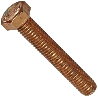 Burndy 50x300 HEB Box Durium Bolt, Silicon Bronze, 1/2"-13 Thread Size, 3" Length
