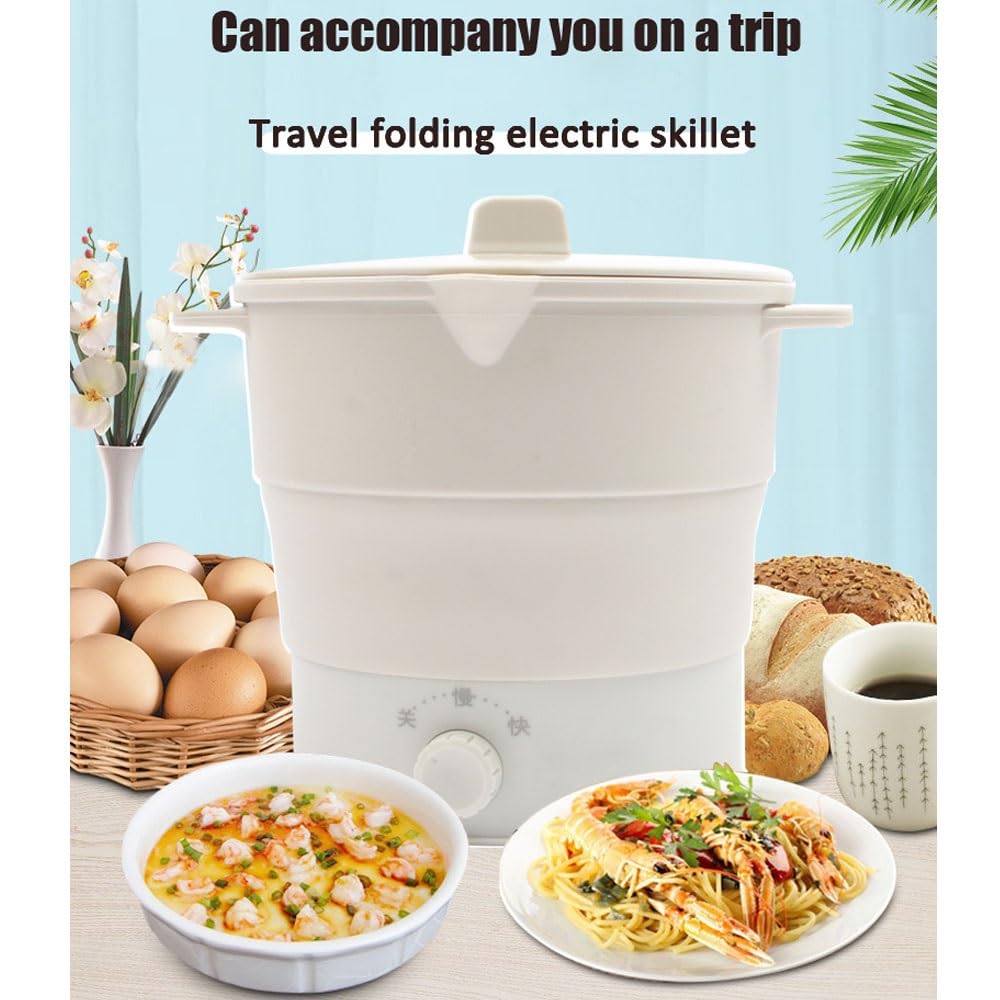 Bouilloire De Voyage Électrique Pliable Bouilloire Électrique Portable Pliable Silicone De Qualité Alimentaire Cuiseur À Marmite Chaude Eau Bouillante Rapide Pour La Randonnée En Camping En Plein Air