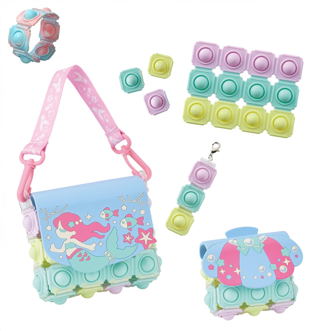 Bandai Push Pop Life! Sweet Unicorn Bag Set