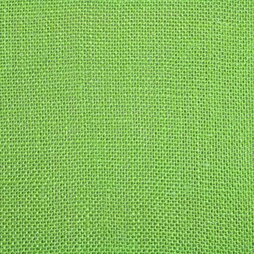Premium 60-Inch Lime Green Burlap Fabric by the Yard for Crafting and Decor