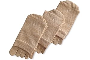 Organic Cotton Y Toe Socks Men Split Toe Bunion Relief Spacer Alignment Socks