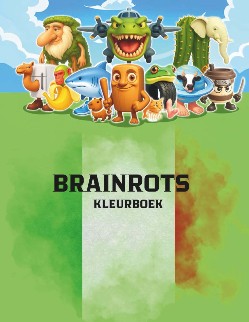 Brainrots: kleurboek