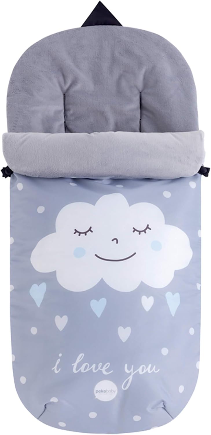 Pekebaby Saco polar universal impermeable 119 Nuvola Azul
