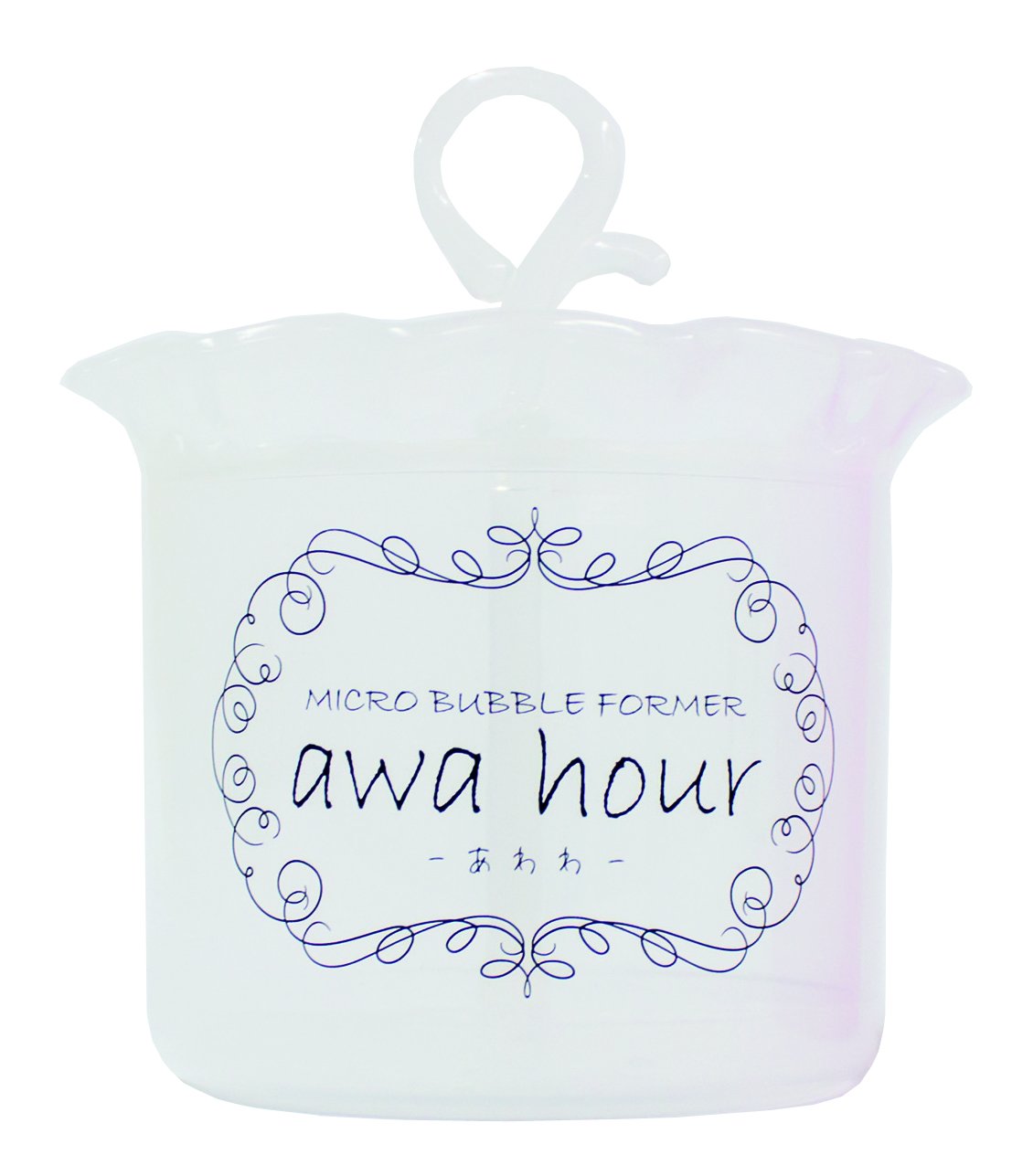 マイクロバブルフォーマー awa hour あわわ precious プレシャス プレシャスホワイト 【洗顔・シャンプー・ボディソープ泡立て器】
