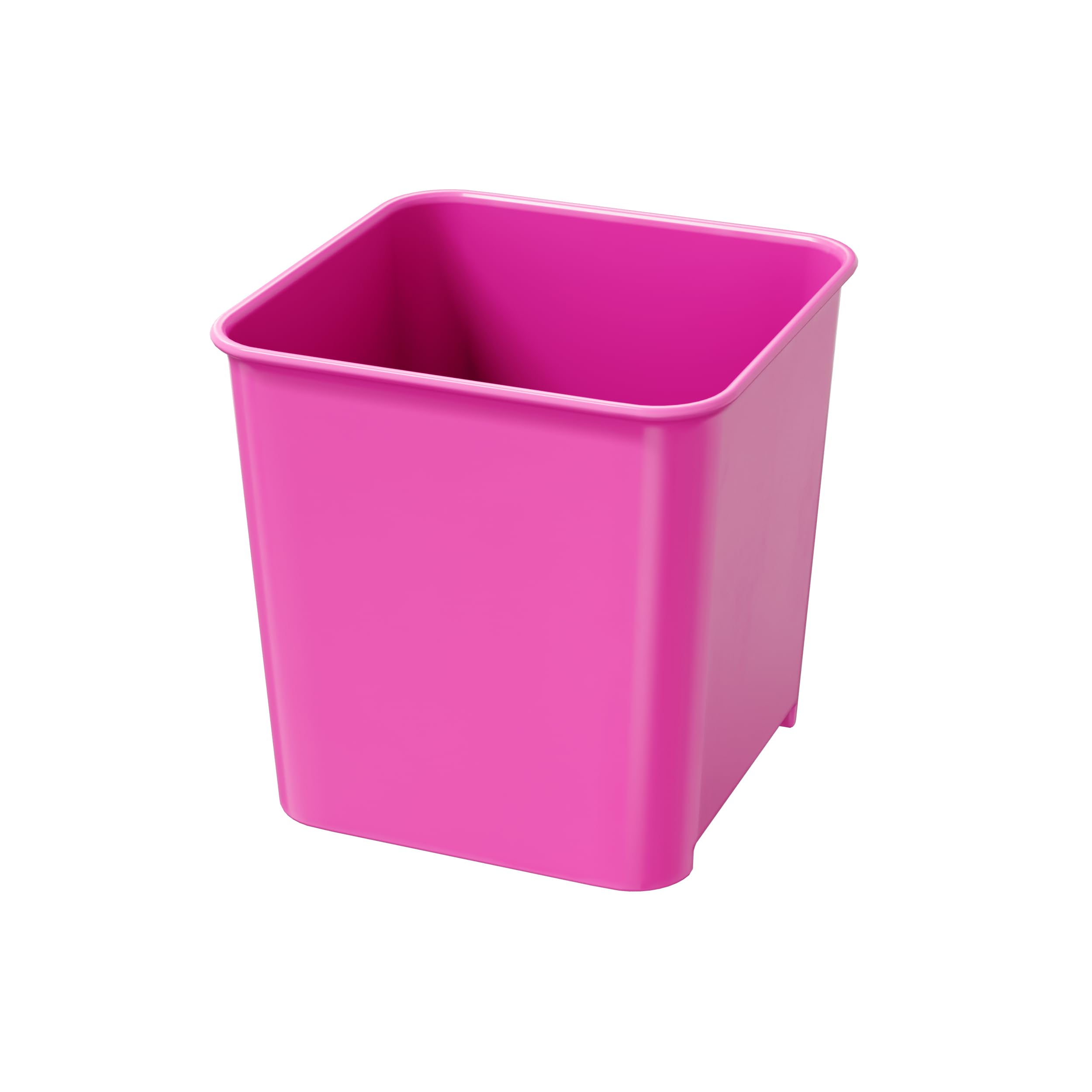 Samochodowy kosz na śmieci, odporny na zalanie, plastikowy kosz na śmieci, organizer na śmieci, 3,5 l, z klapą stabilną, do samochodów osobowych i ciężarowych (1, szary, bez worków na