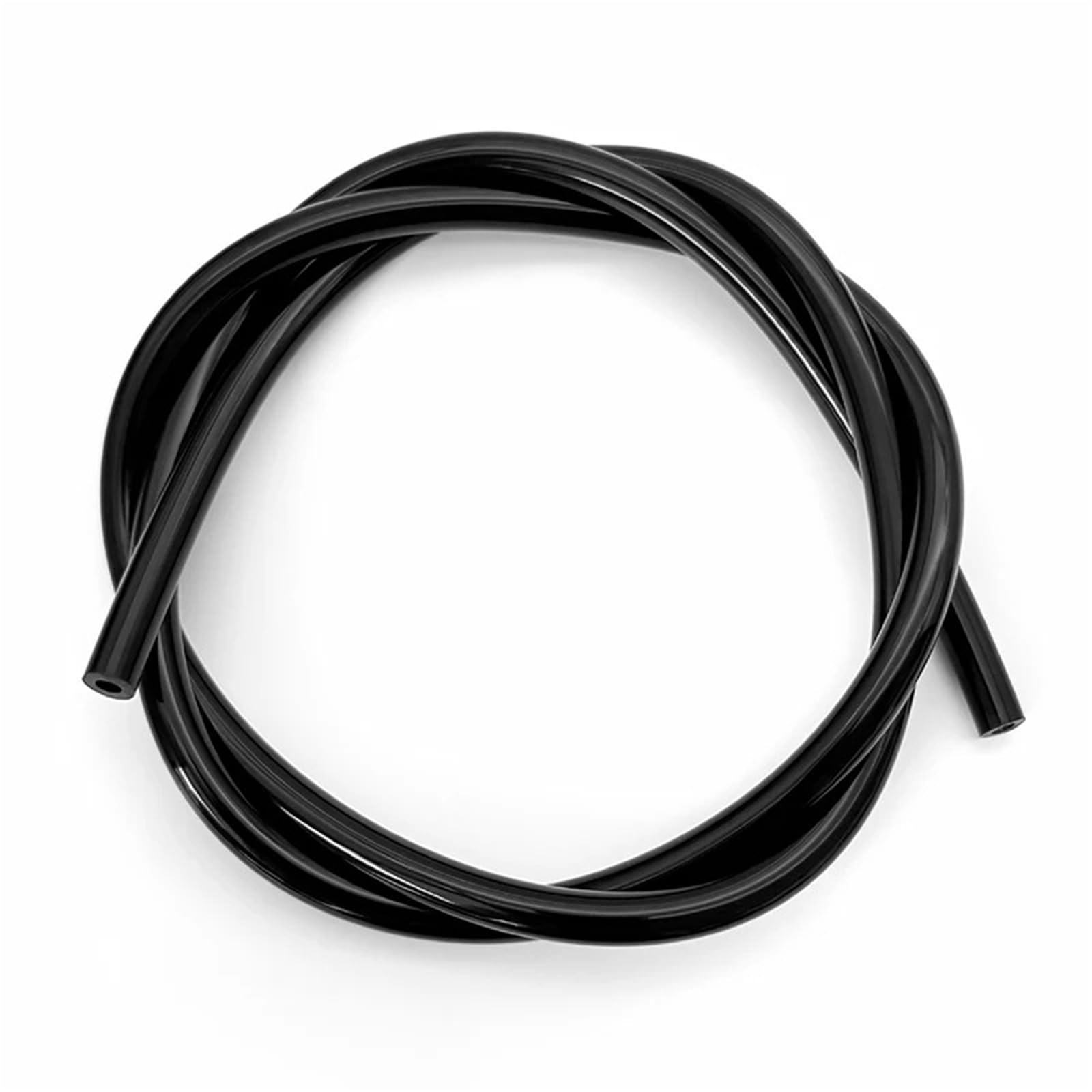 Rubber Tubing Heat Resistant Colorful Food Grade Silicone Tube ID 4 5 6 7 8 9 10 12 16mm 1M Odorless Anti-Ageing Soft Drink Water Hose Hose(Black,1M_OD 8XID 4MM)