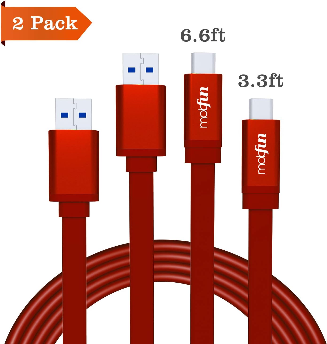 USB 3.0 to Typec Cable, mobfun Fast Charge USBC Data