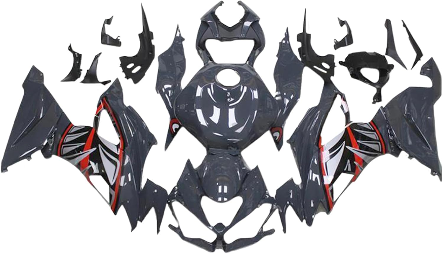 Bruce & Shark(ブルース・サメ) ZX6R カウル 適用ZX6R 2019-2023用