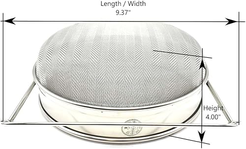 Miniatura 6 de Colador doble de la miel del top del cubo del acero inoxidable del tamiz de la categoría alimenticia 304, filtro para el procesamiento/la extracción