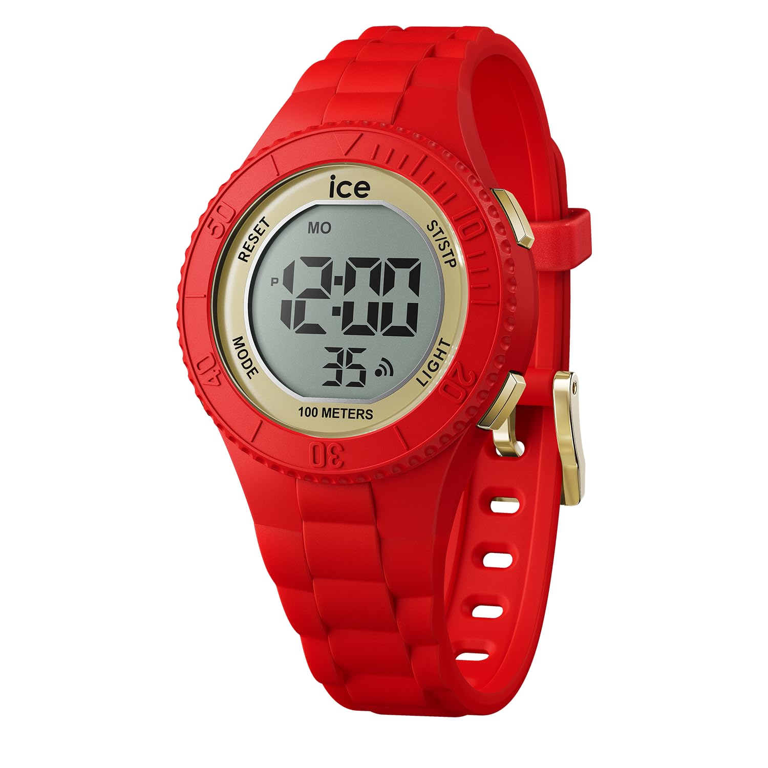 Ice Play Unisex Red Watches, One Size, Digit Watch