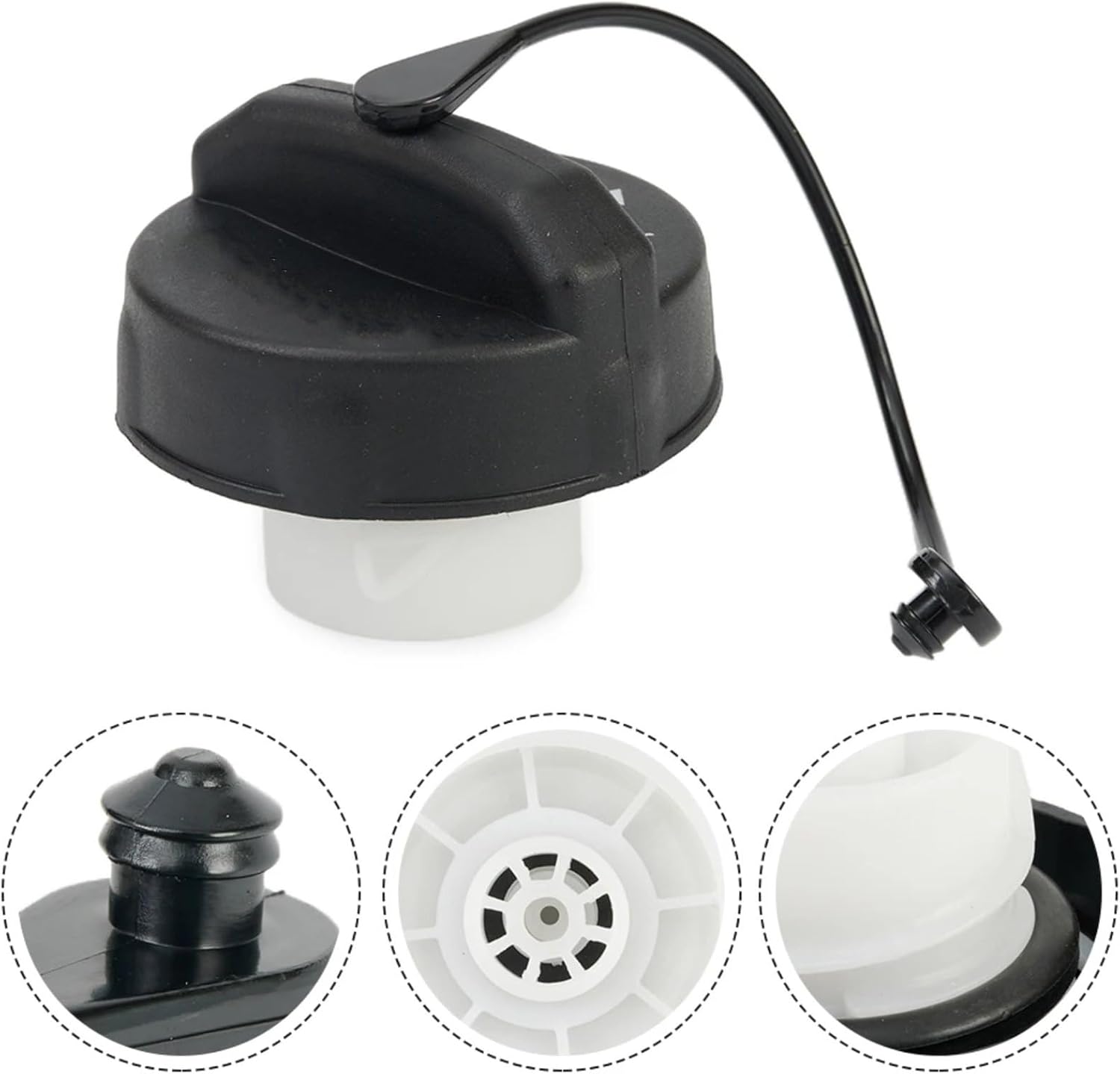 Compatible With Jeep For Liberty 2002 2003 2004 2005 2006 2007 2008 2009 2010 2011 2012 52030387AB聽聽Car Fuel Tank Cap With Tether Fuel Tank Cap Cable Wire
