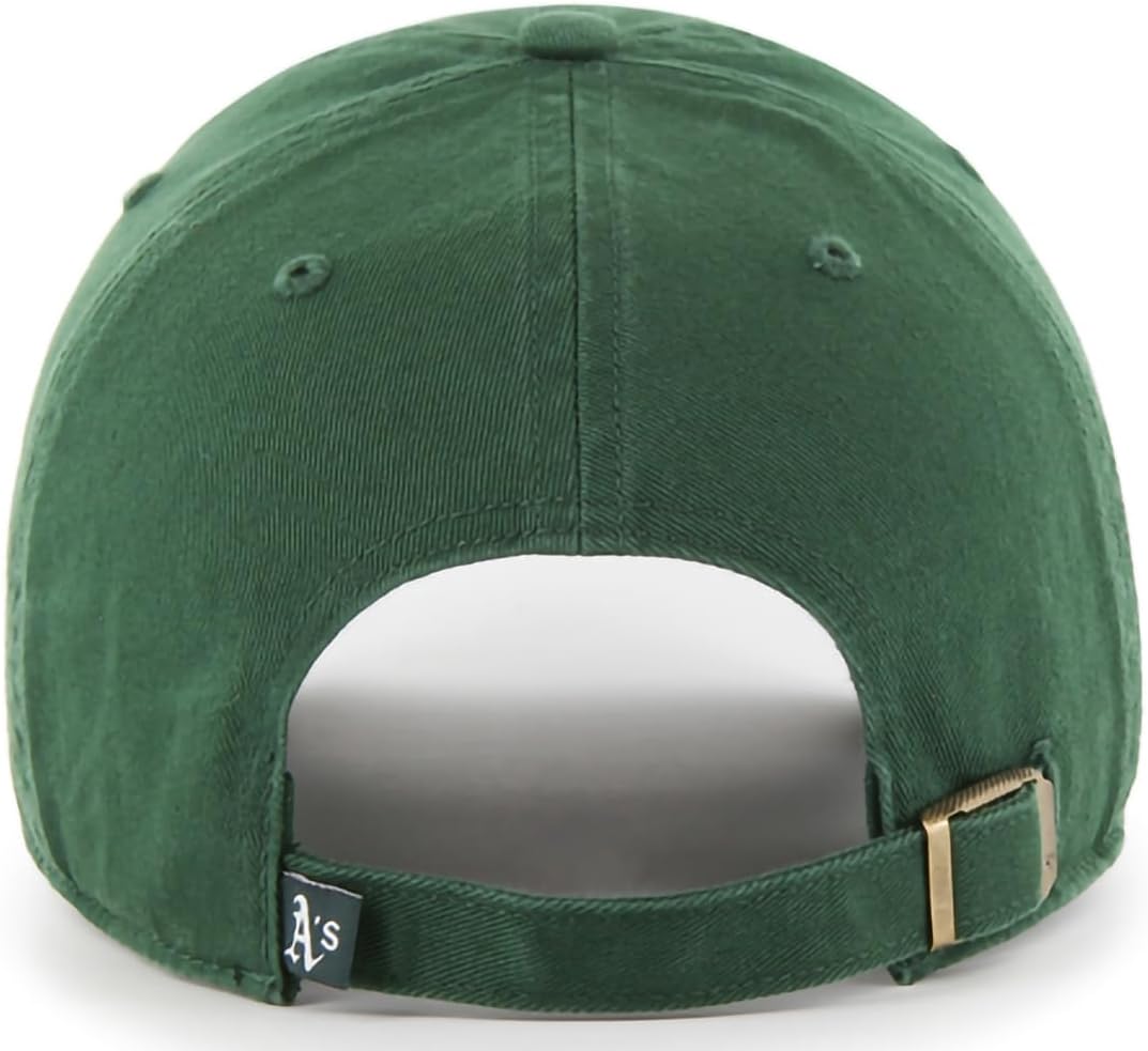 47 Brand MLB Alternate Color Primary Logo Clean Up Adjustable Baseball Cap Hat, Adult One Size Fits All - Image 2