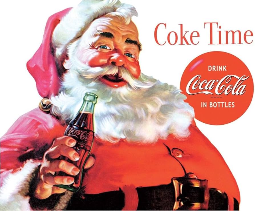 Amazon.com: Desperate Enterprises Coca-Cola Santa Claus - Coke