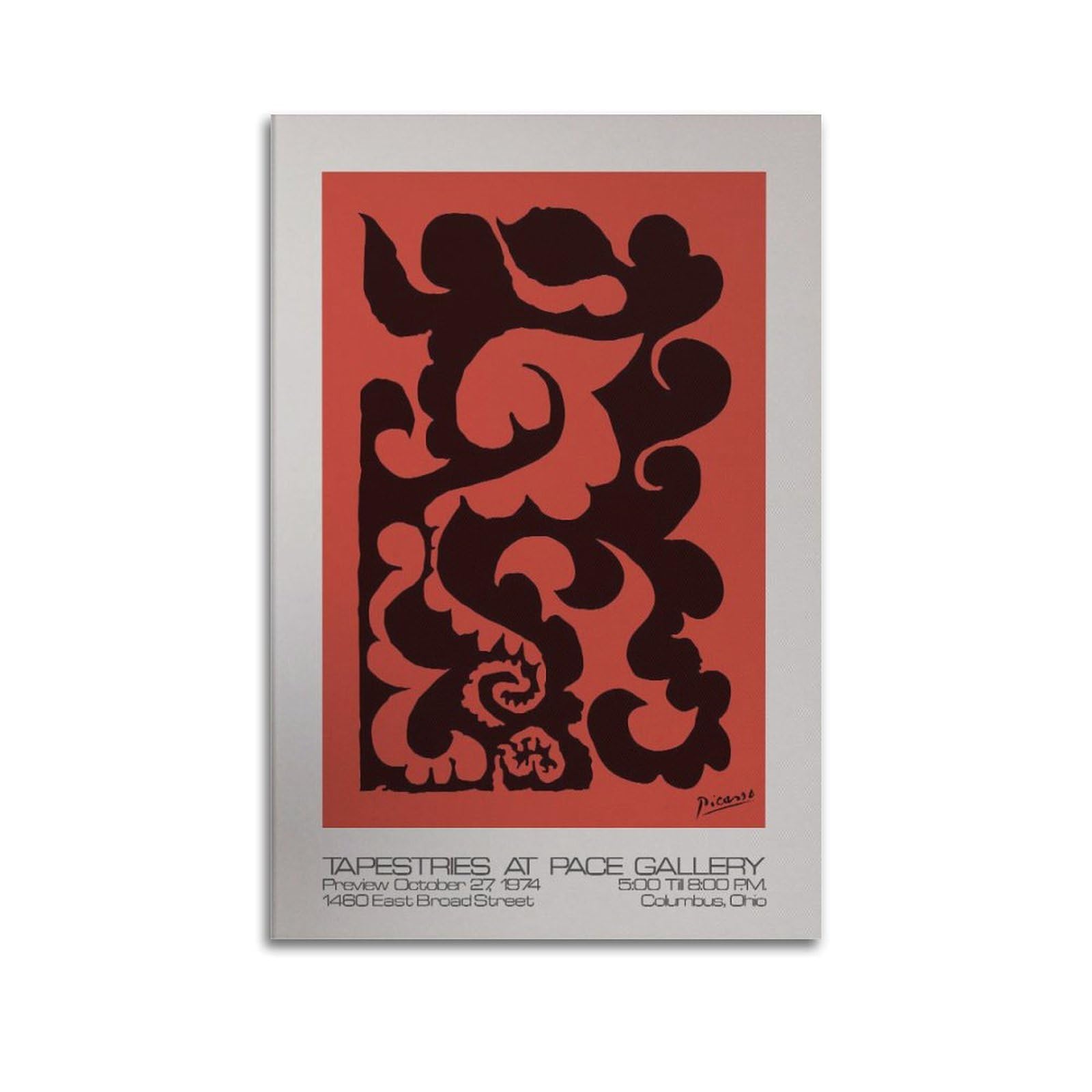 xiaoxiaoshen Picasso Abstract Gallery Canvas Poster Wall Art Prints Room Aesthetic Murals Bedroom And Living Decorations 20x30inch(50x75cm)