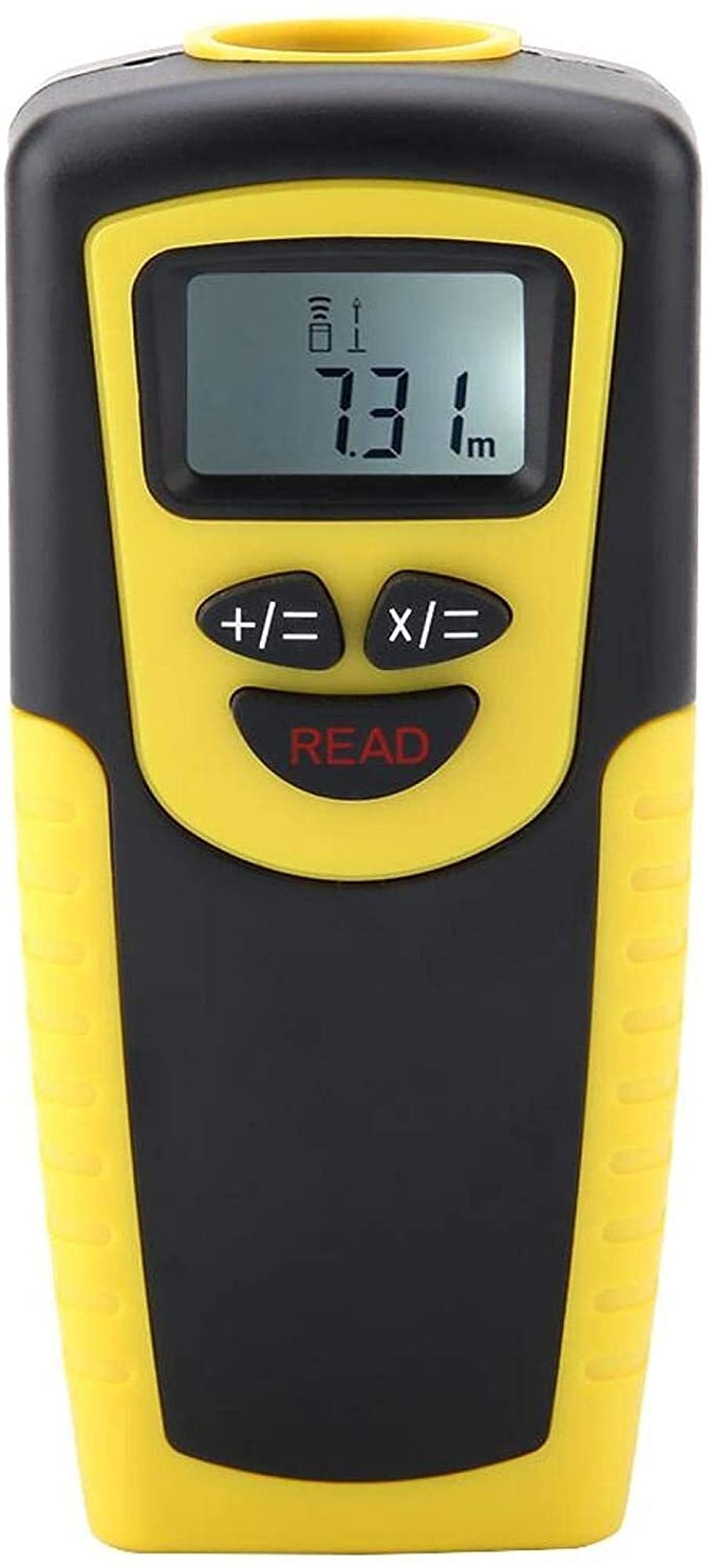 Buscador de rango ultrasónico | Cinta métrica digital de mano de 59 pies, medidor de distancia portátil telémetro de distancia, buscador de rango de alta precisión