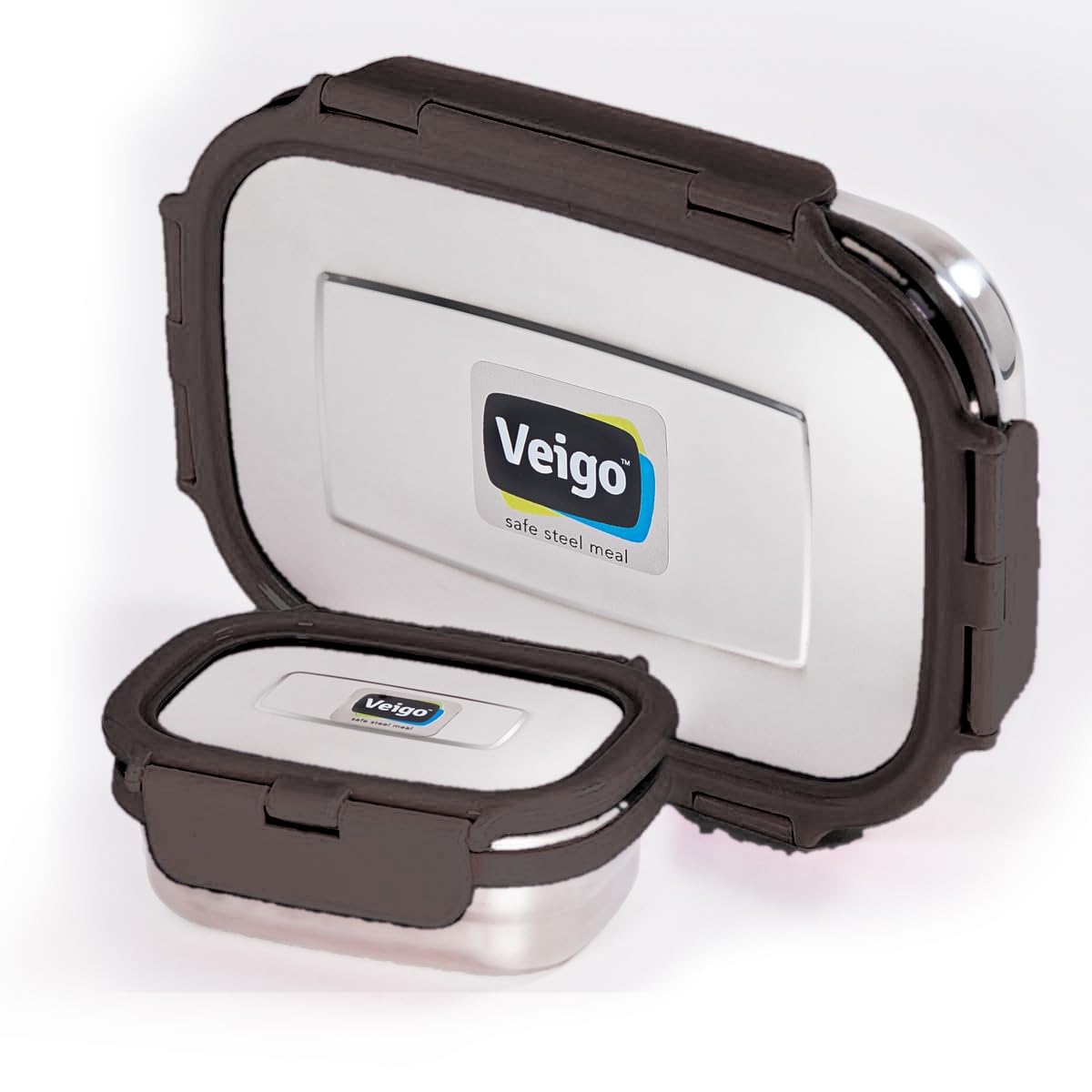 Veigo Steel Lunch Box - Office & Kids -12 Veigo Steel Lunch Box - Office & Kids -12