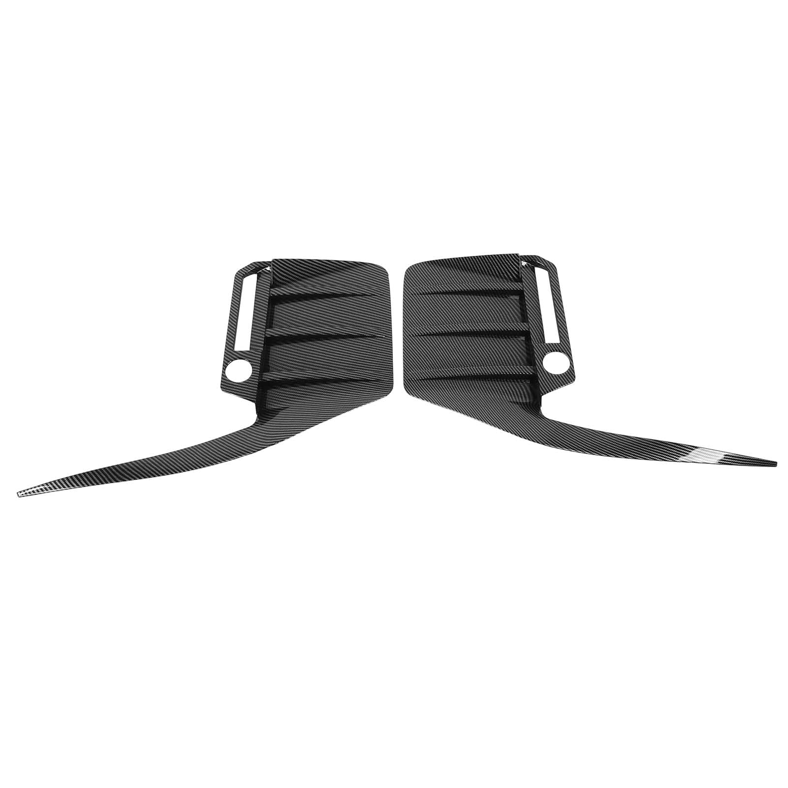 Tbest Parachoques Trasero Difusor Lateral ABS Ajuste Personalizado para
