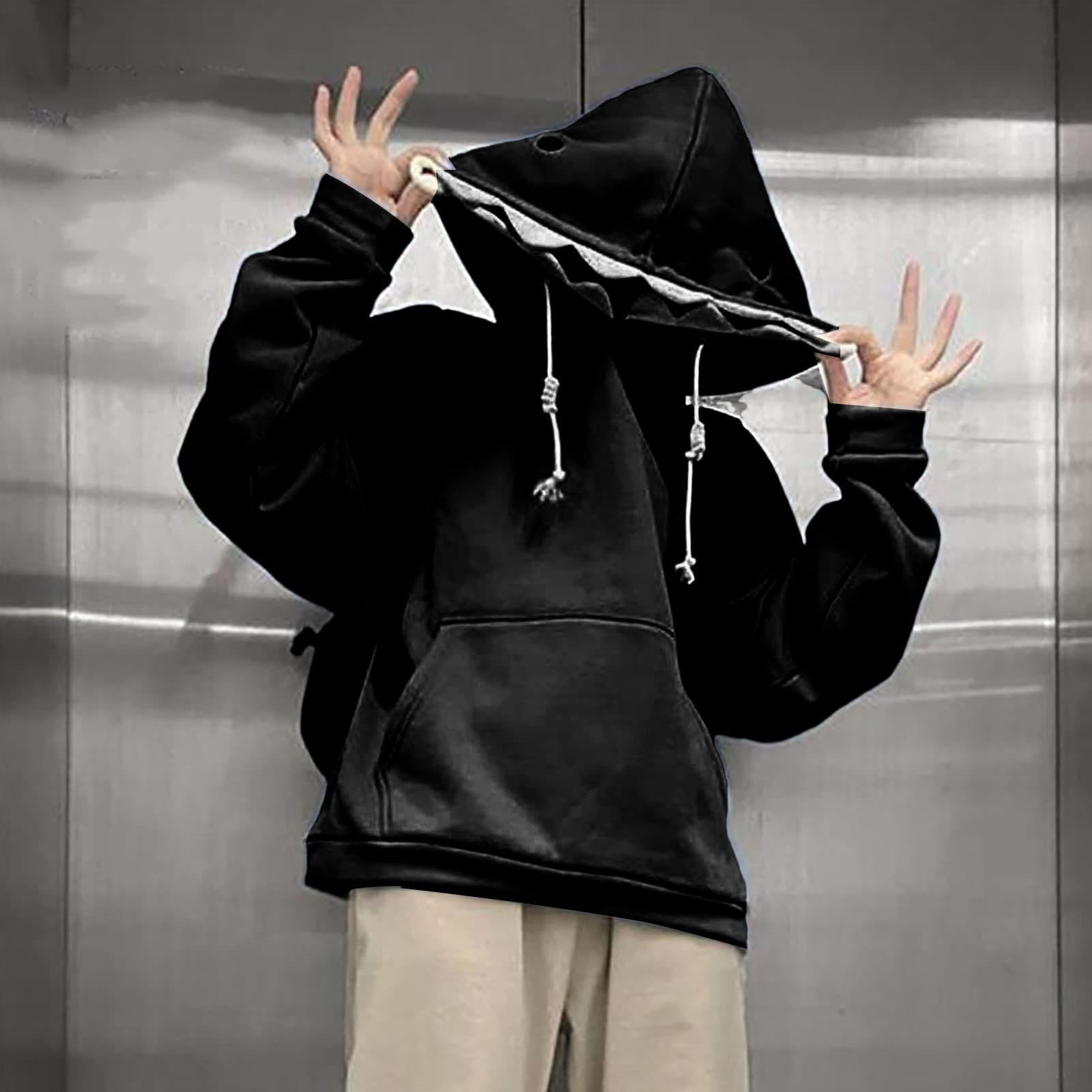 Sweat à Capuche En Forme De Requin Mignon Pour Femme - Manches Longues