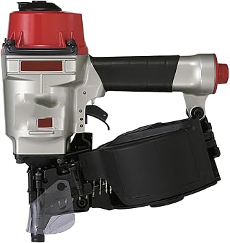 Oil-Free Pneumatic Staple Gun CN55 Heavy Duty Air Coil Nailer Best