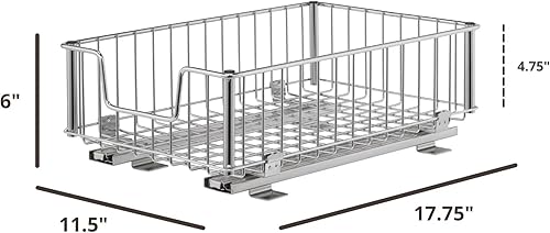 Miniatura 3 de TRINITY Cajón de alambre Ecostorage con tobogan