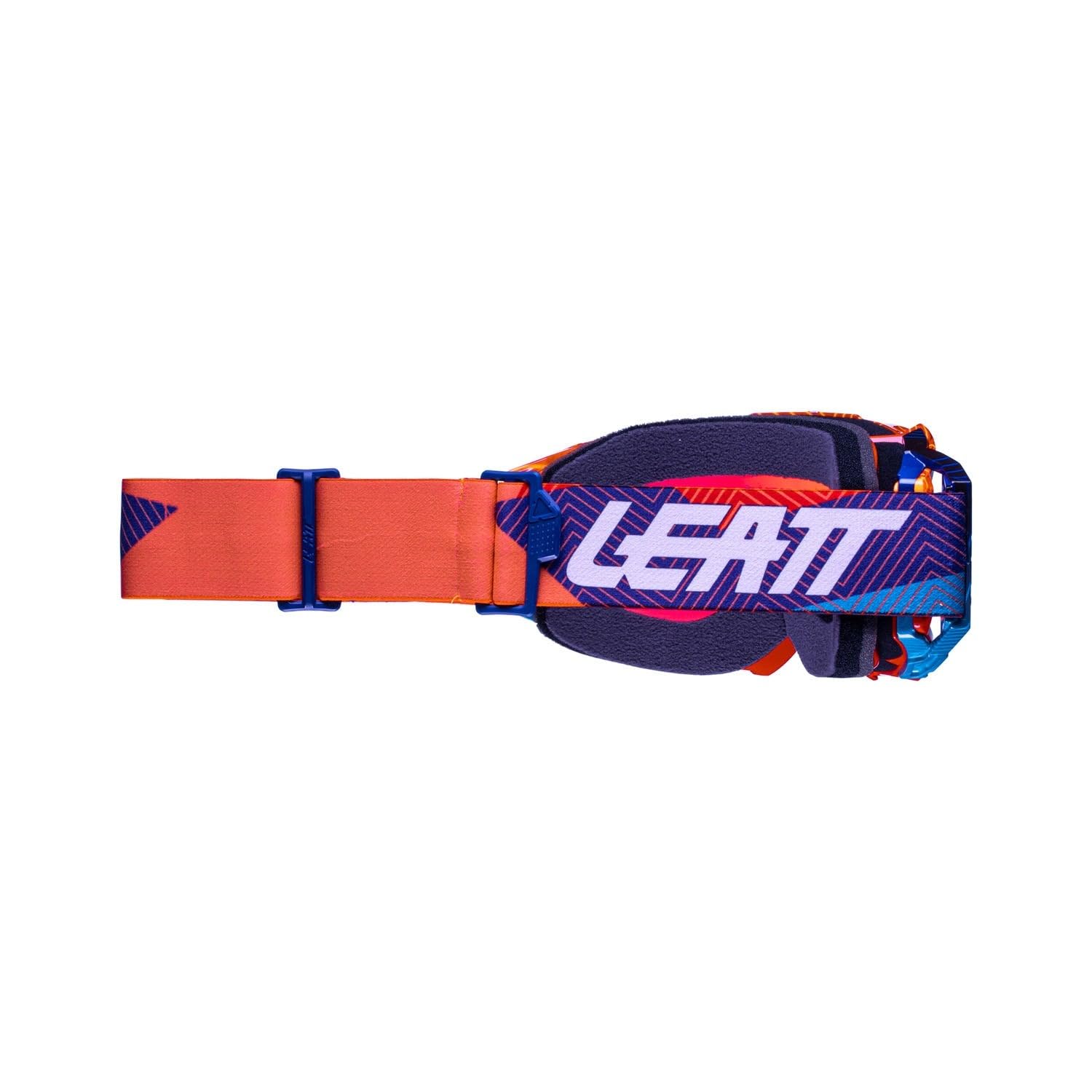 Velocity 5.5 Iriz-Maske – Neonorange – Blauer Bildschirm 26 %