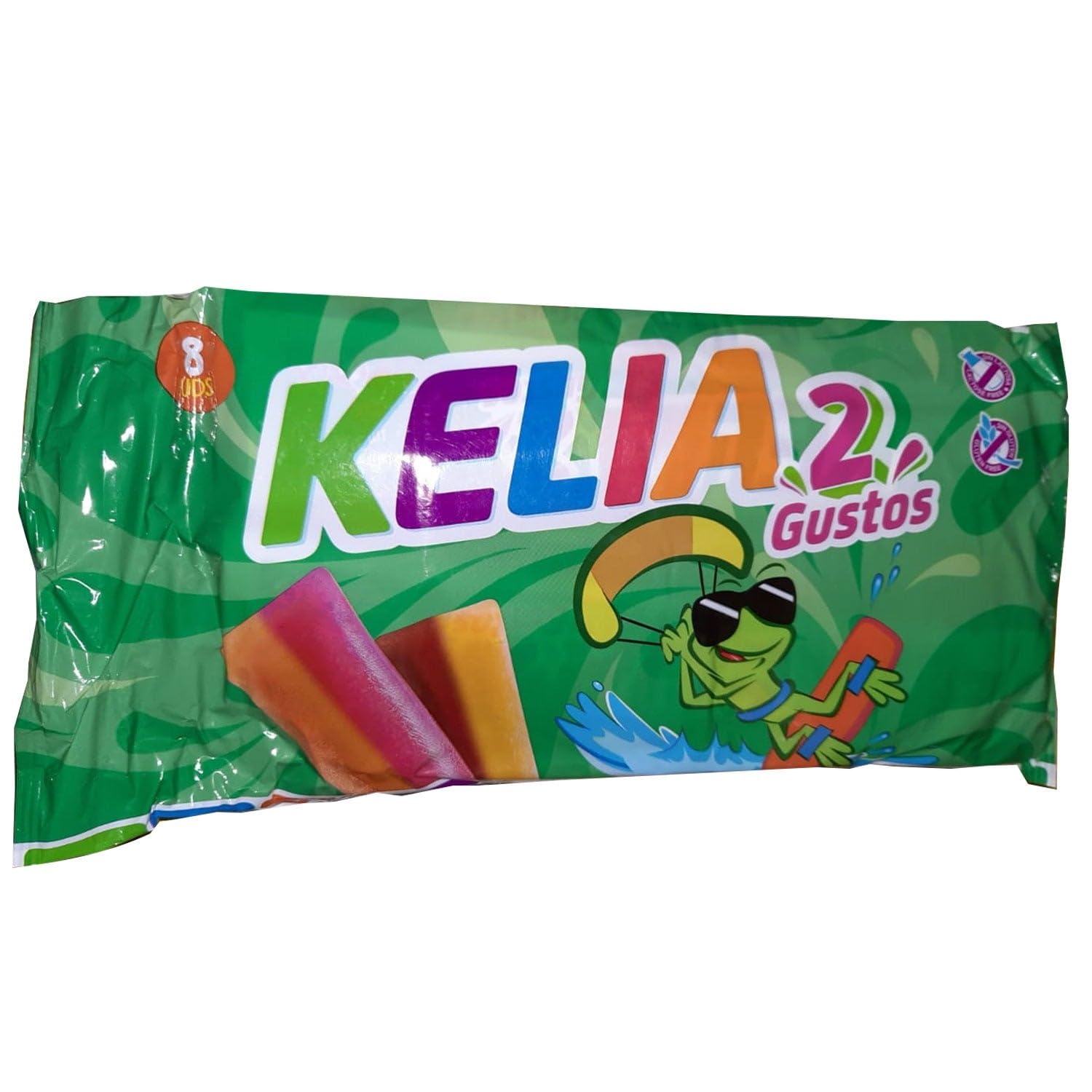 Kelia 2 Sabores 8 Unidades 120 Unidades 80ml
