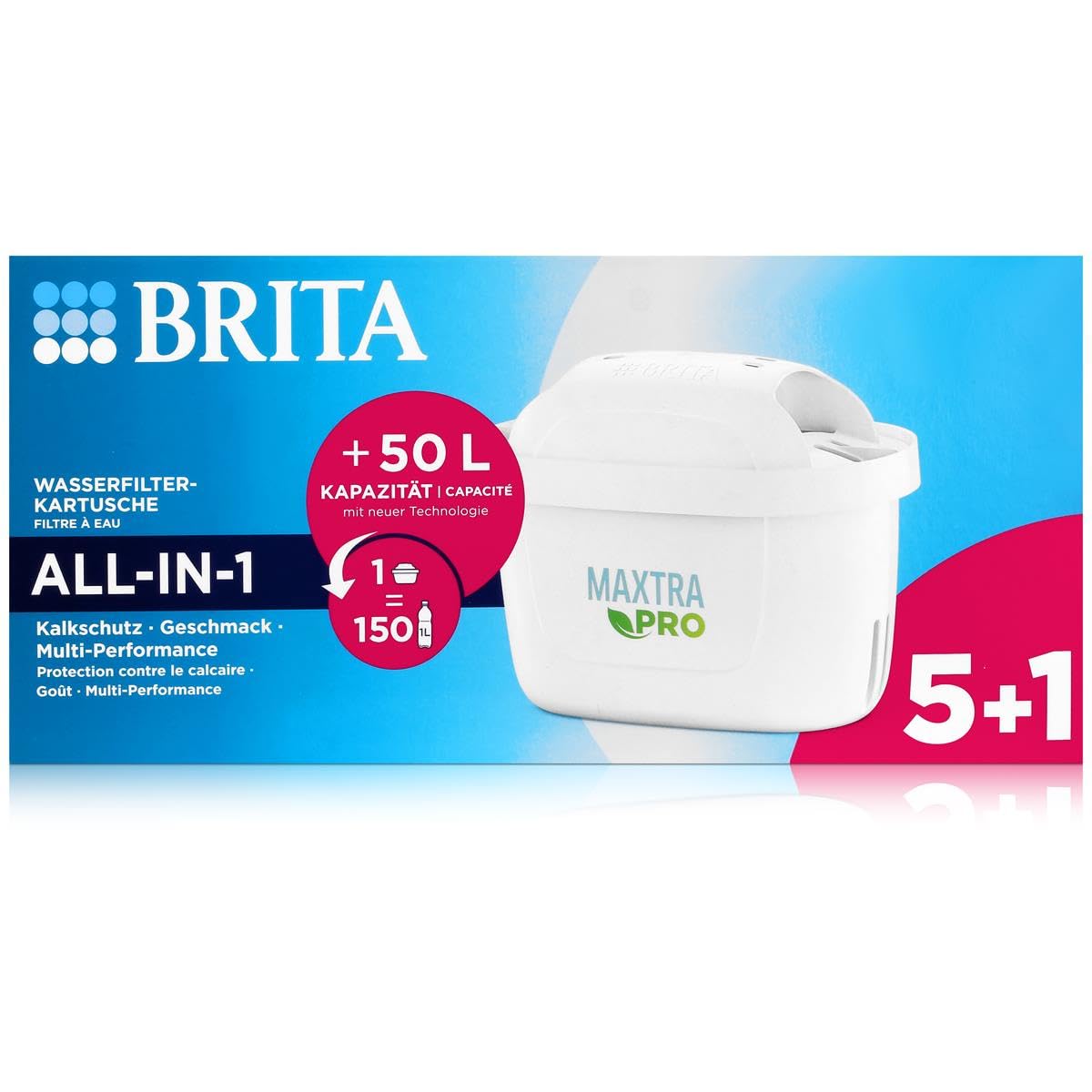 Brita Maxtra Pro Filter à Eau Pour Carafe White