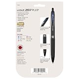 uniball™ 207 Plus+ Retractable Gel Pens, Medium Point (0.7mm), Assorted, 6 Pack – view 7