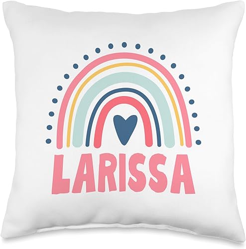 Miniatura 5 de Idea Regalo Personalizzata con Nome Gifts Idea Larissa Name Custom Woman Myth Legend - Almohada para fiesta de cumpleaños, 18 x 18 pulgadas,